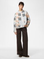 Jacke Pieces PCRikke Quilted Jacket Cloud Dancer/Patchwork