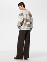 Jacke Pieces PCRikke Quilted Jacket Cloud Dancer/Patchwork