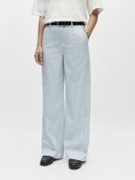 Hose Object Objlisa Wide Pant AOP Cloud Dancer/Winter Sky