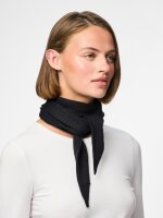 Schal Pieces PCKomma Triangle Scarf Black
