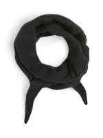 Schal Pieces PCKomma Triangle Scarf Black