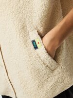 Weste Pieces PCKatty Teddy Vest Birch