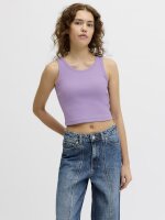 Top JJXX JXFallon SL Rib Tank Top Purple Rose