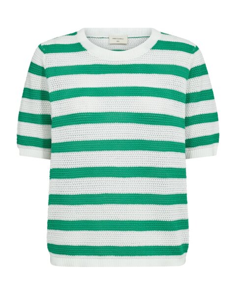 Pullover Freequent FQDodo Star Off-White Bright Green