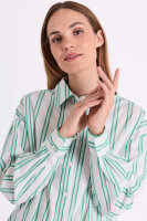 Hemd Freequent FQFina Star Off-White Bright Green