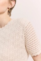 Pullover Tranquillo Emmaa Bio Baumwolle White