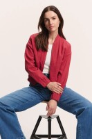 Jacke Tranquillo Rumii Bio Baumwolle Garnet red