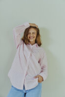 Hemd Freequent FQJolle Shirt Star Off-White w. Sweet Lilac