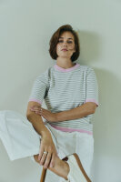 Pullover Freequent FQZanti Star Offwhite Sweet lilac