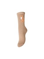 Socken Pieces PCSebby Animal Sock Natural/DTM Lurex