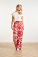 Hose Smashed Lemon 26026 Pants Red/White