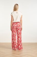 Hose Smashed Lemon 26026 Pants Red/White