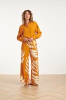 Hose Smashed Lemon 26037 Mustard/Offwhite