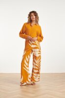 Hose Smashed Lemon 26037 Mustard/Offwhite