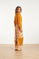 Hose Smashed Lemon 26037 Mustard/Offwhite