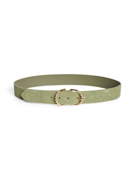 Gürtel Pieces PCGiniesta Suede Jeans Belt Sphagnum