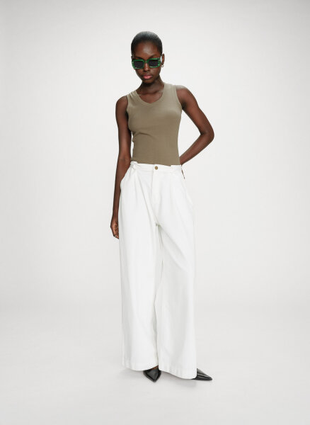 Jeans G&M Pompon SS2613045 White