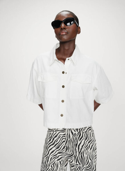 Hemd G&M Vita SS2617116 White