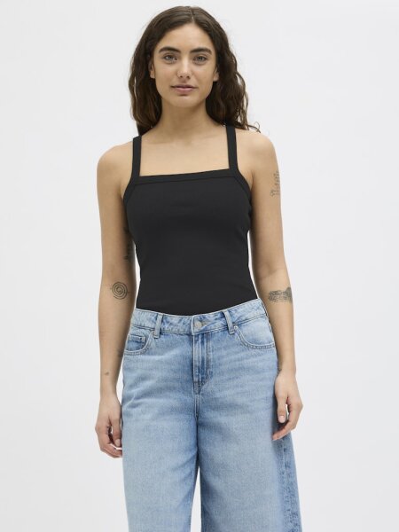 Top JJXX JXFifi SL Rib Black