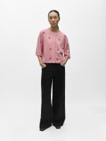 Cardigan Object OBJThess 3/4 sleeve Rose Elegance/Cherry
