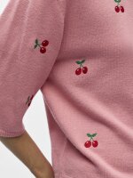 Cardigan Object OBJThess 3/4 sleeve Rose Elegance/Cherry
