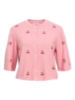 Cardigan Object OBJThess 3/4 sleeve Rose Elegance/Cherry