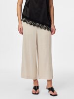 Hose Pieces PCVinsty HW Culotte Pants Silver Lining