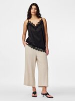 Hose Pieces PCVinsty HW Culotte Pants Silver Lining