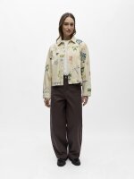 Jacke Object OBJAlly L/S Printed Jacket Humus/Multi