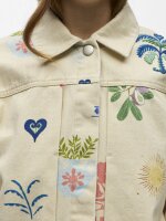 Jacke Object OBJAlly L/S Printed Jacket Humus/Multi