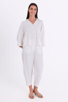 Hose Freequent FQLava Pant Barrel Brilliant White