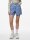 Shorts Pieces PCSky HW Embroidery Denim Light Blue