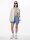 Shorts Pieces PCSky HW Embroidery Denim Light Blue