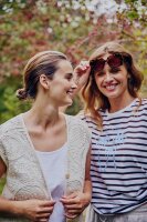 Weste Freequent FQCrossy Waistcoat Moonbeam