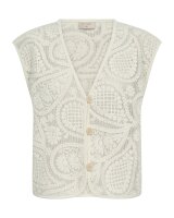 Weste Freequent FQCrossy Waistcoat Moonbeam