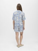 Shirt Object ObjVima S/S Birch/Azure Blue
