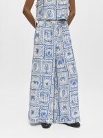 Hose Object ObjVima HW Skirt Pant Birch/Azure Blue