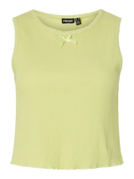 Top Pieces PCTuriel SL Top Jrs Cellery Green