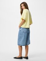 Shirt PCChilli Summer SS Broidery JRS Tee French Vanilla