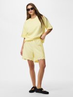 Shirt PCChilli Summer SS Broidery JRS Tee French Vanilla