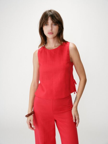 Top G&M Wesca SS2627055 Rouge
