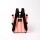 Rucksack Roka Canfield Small Recycled Canvas Coral Stripe