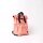 Rucksack Roka Canfield Small Recycled Canvas Coral Stripe