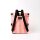 Rucksack Roka Canfield Medium Recycled Canvas Coral Stripe