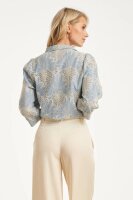 Bluse Smashed Lemon 26314 Light Blue Off White