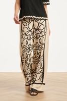 Hose Smashed Lemon 26390 Pants Sand black