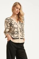 Bluse Smashed Lemon 26391 Sand Black
