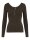 Shirt Pieces PCKitte LS Top JRS Hot fudge