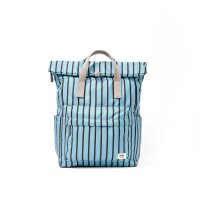 Rucksack Roka Canfield Small Recycled Canvas Blue Stripe