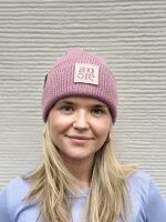 Beanie Be Famous Patch Amore Dusty Purple